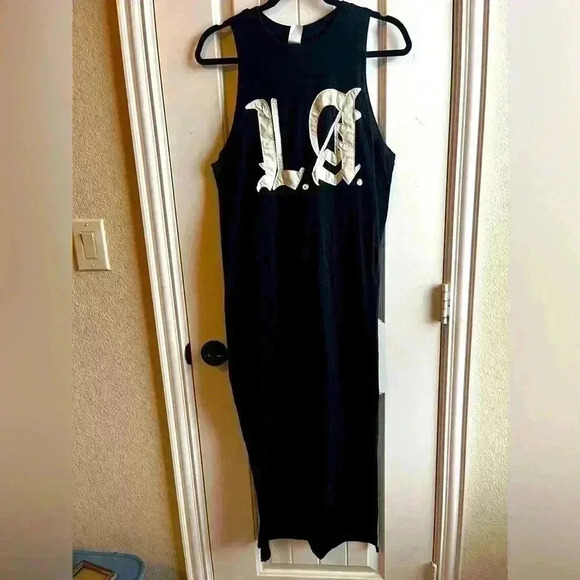 Black LA Maxi Dress - Picture 7 of 7